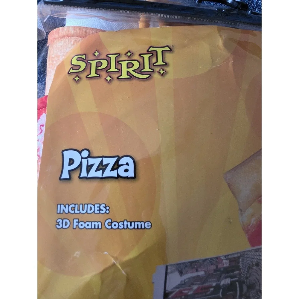 Spirit Pizza Slice Costume One Size Halloween Unisex Food Dress Up Cosplay